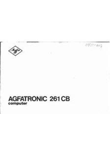 Agfa Agfatronic 261 CB manual. Camera Instructions.